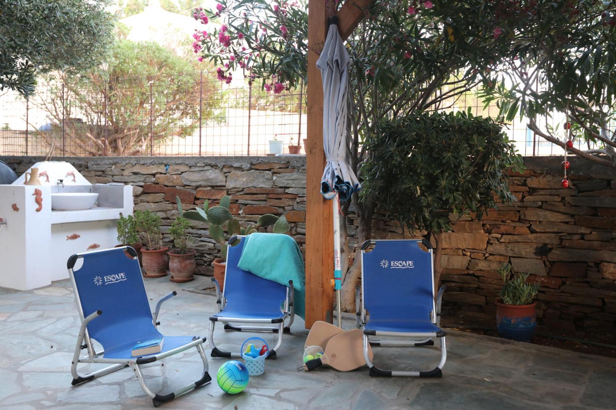 Ruby'S Summer House With Spacious Garden And Free Parking Gavrio Ngoại thất bức ảnh