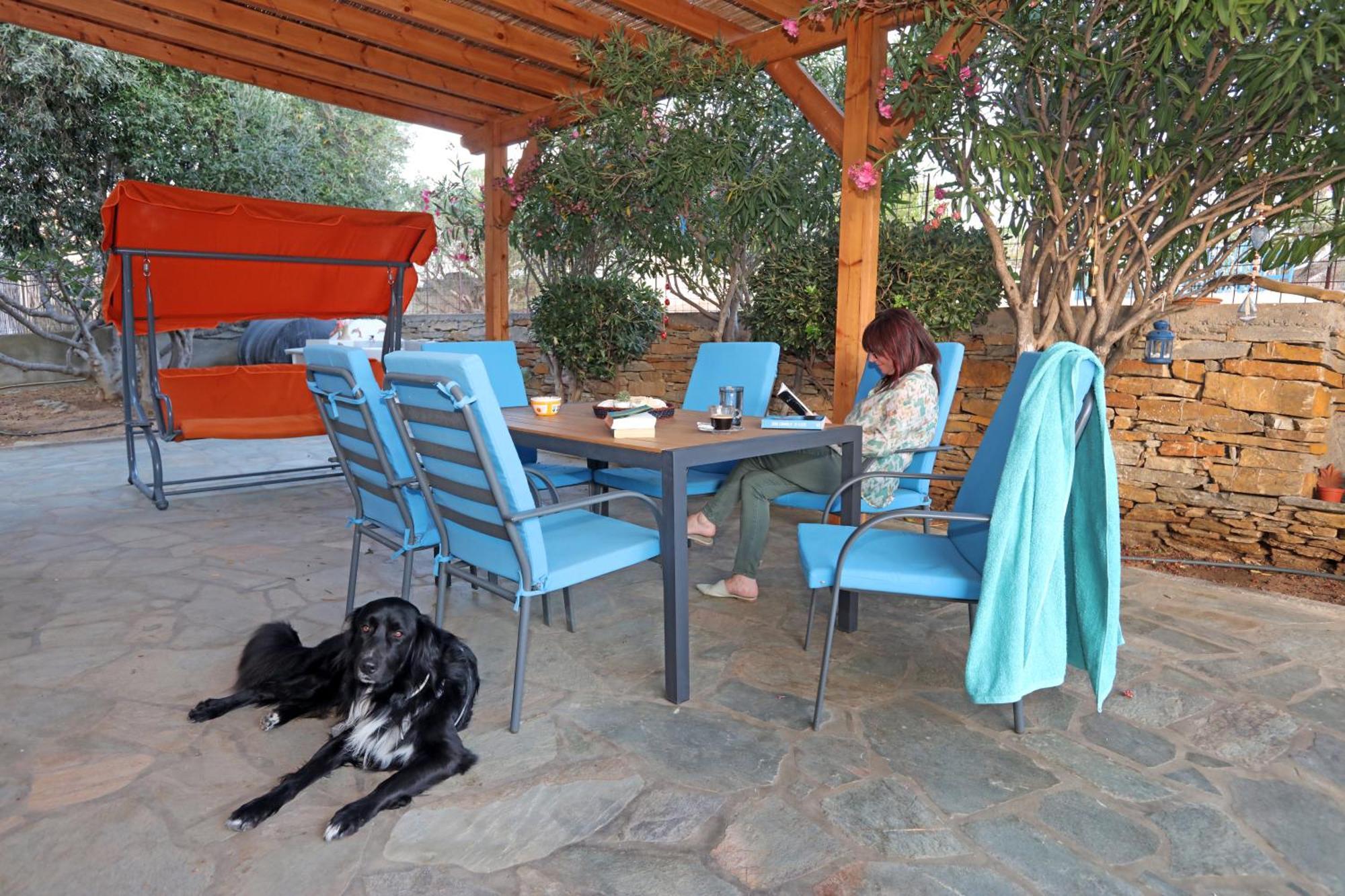 Ruby'S Summer House With Spacious Garden And Free Parking Gavrio Ngoại thất bức ảnh